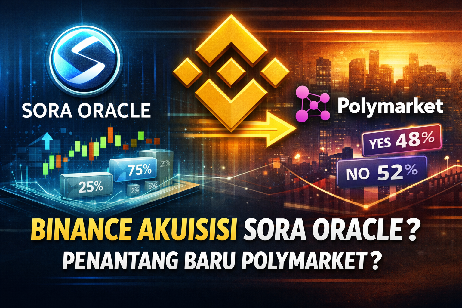 SORA Oracle dan Arah Baru Prediction Market: Apakah Binance Sedang Menyiapkan Penantang Polymarket?